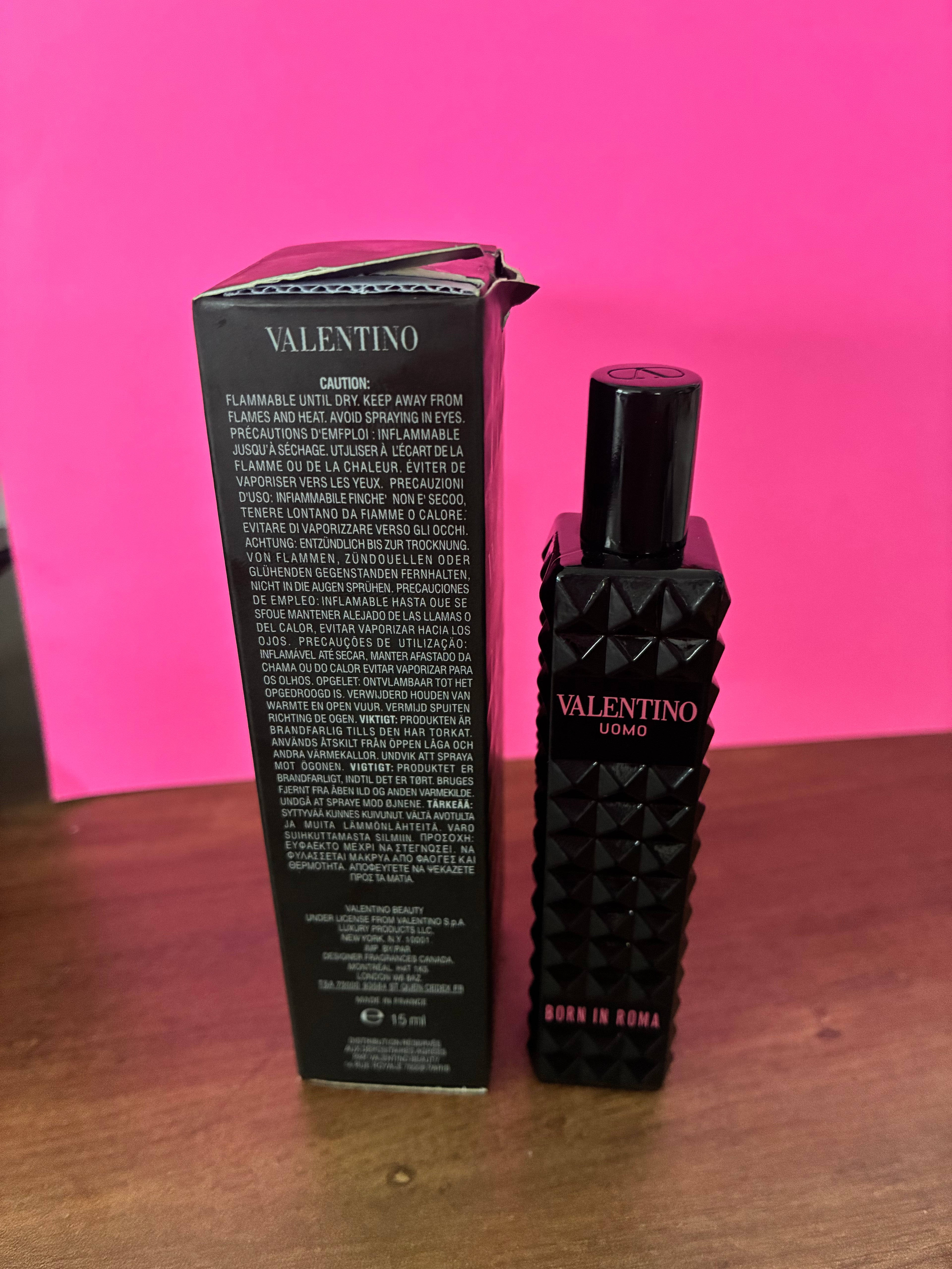 LUXURY FRAGRANCE 15 ML VALENTINO GREEN EXTRAVANGANZA