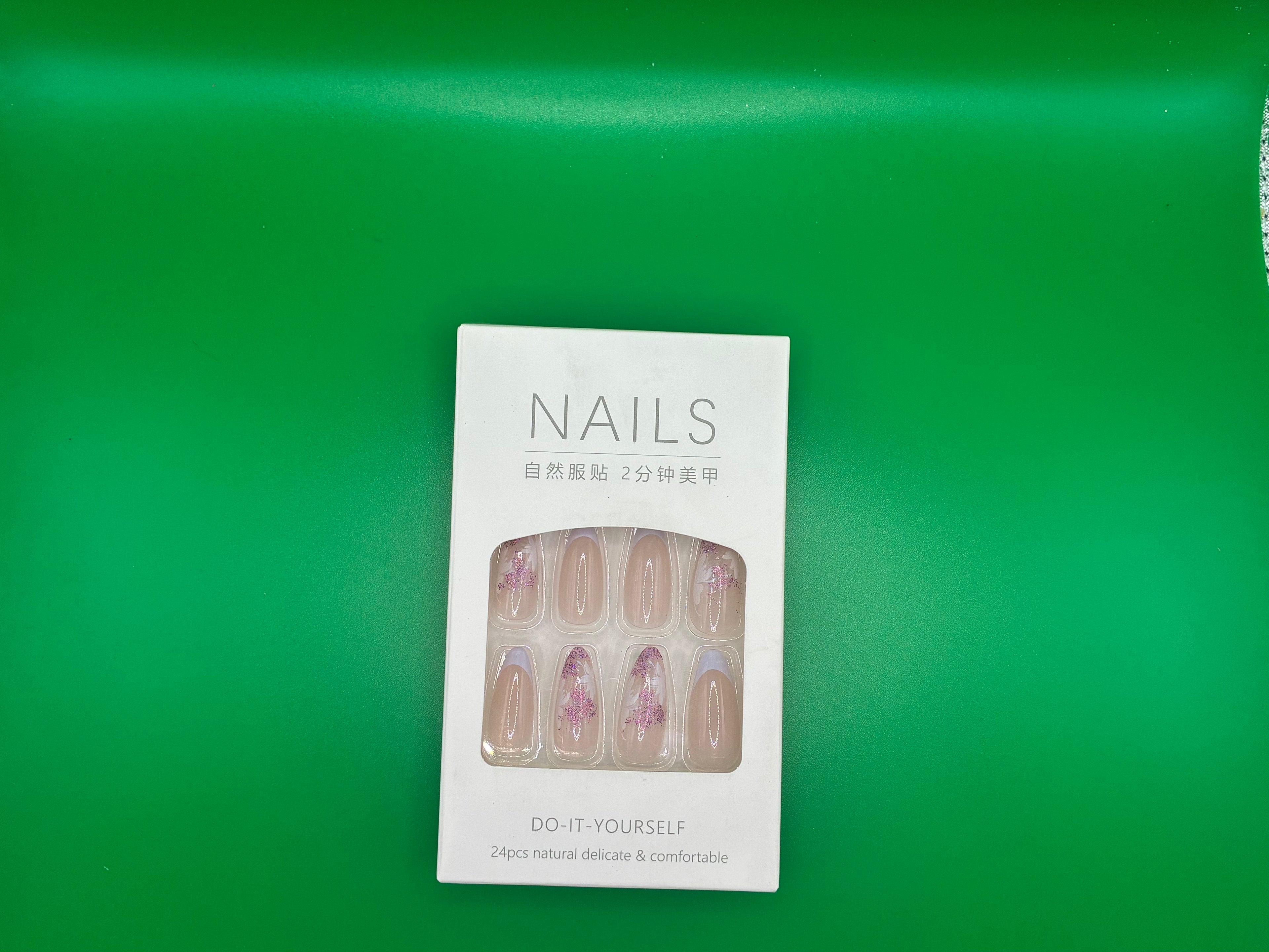 Handmade Press on nails Cute Designs Hearts